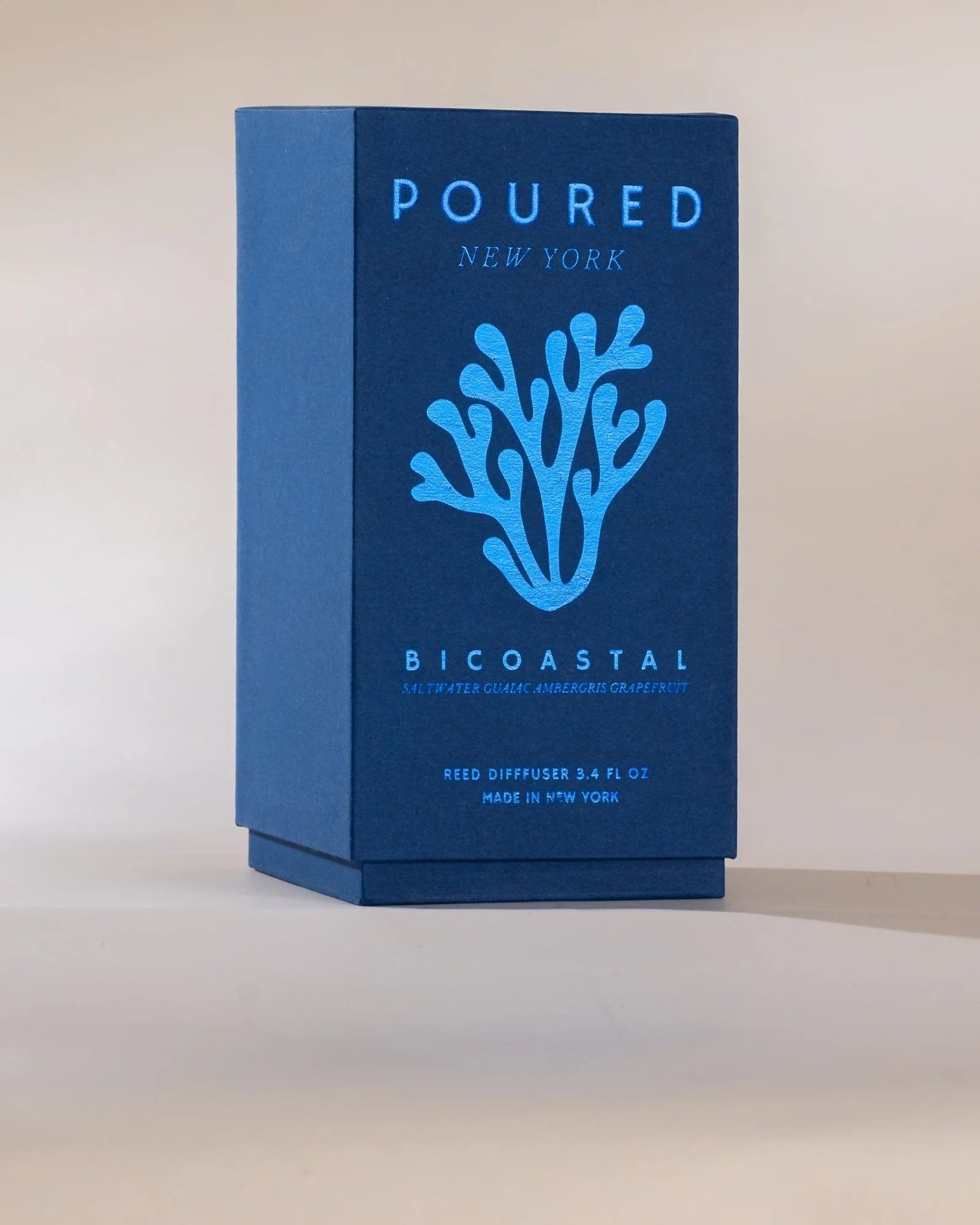 Poured New York 3.4 oz Bicoastal Reed Diffuser