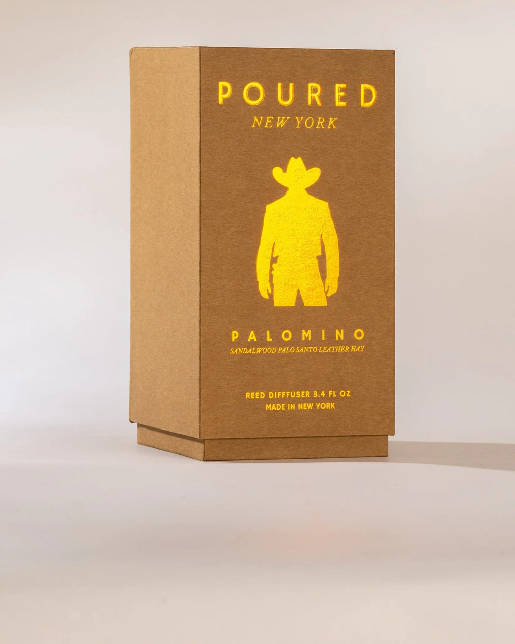 Poured New York 3.4 oz Palomino Reed Diffuser
