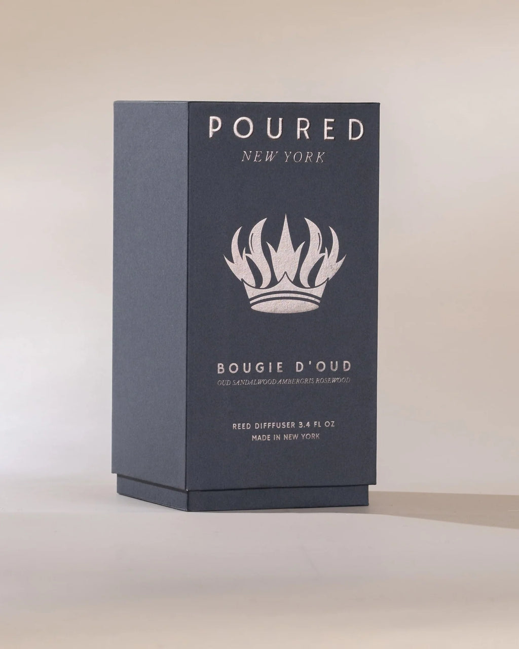 Poured New York 3.4 oz Bougie D’oud Reed Diffuser