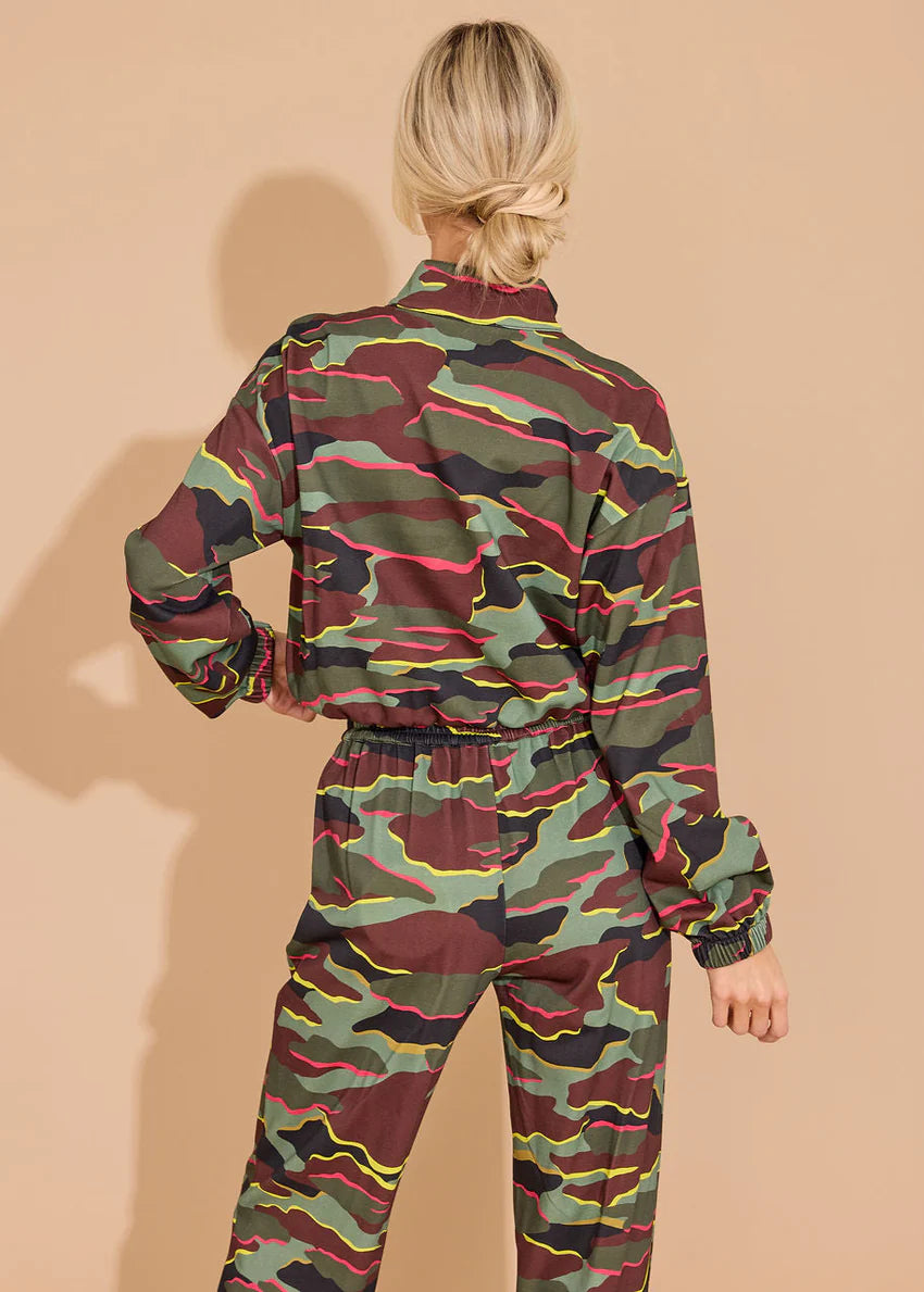 Alden Adair Frankie Top Neon Camo