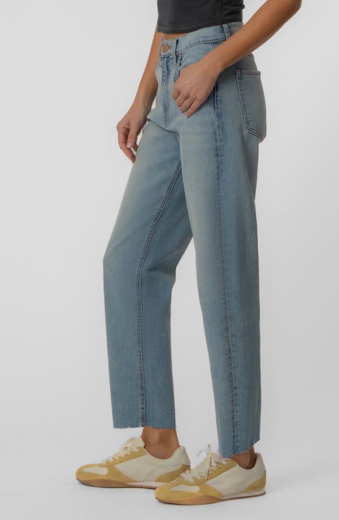 KUT Kit High Rise Baggy Ankle Jean