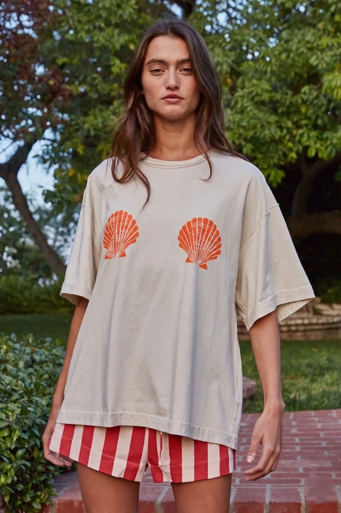 By Together Sun-Kissed Shells Tee