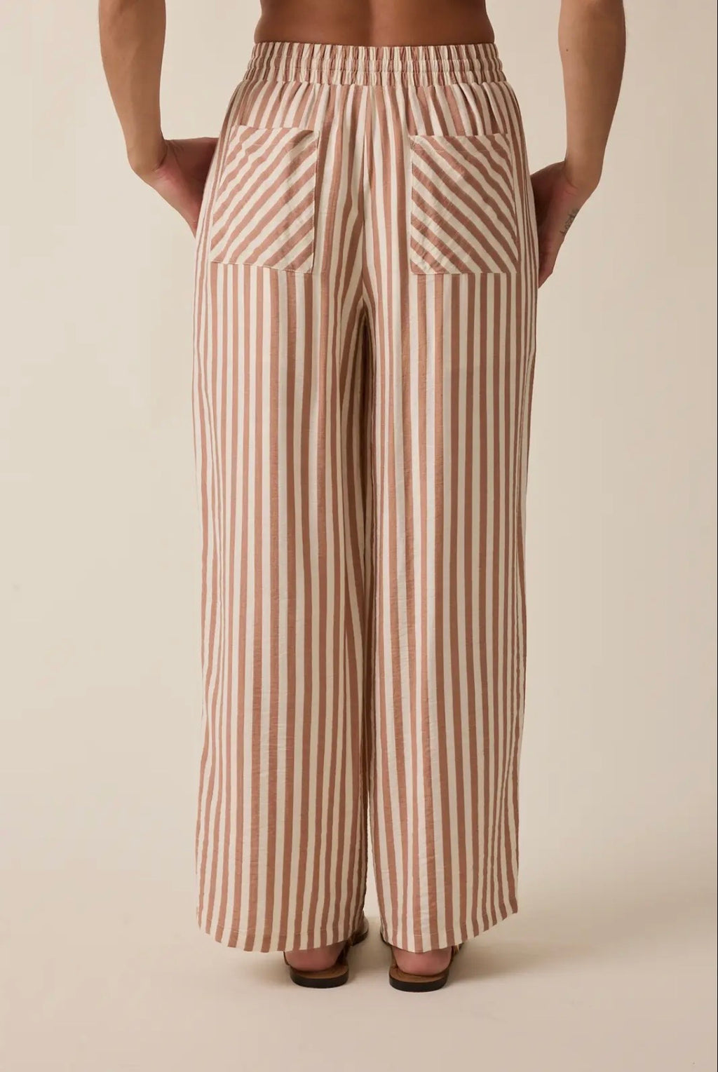 Striped Pant with Drawstring