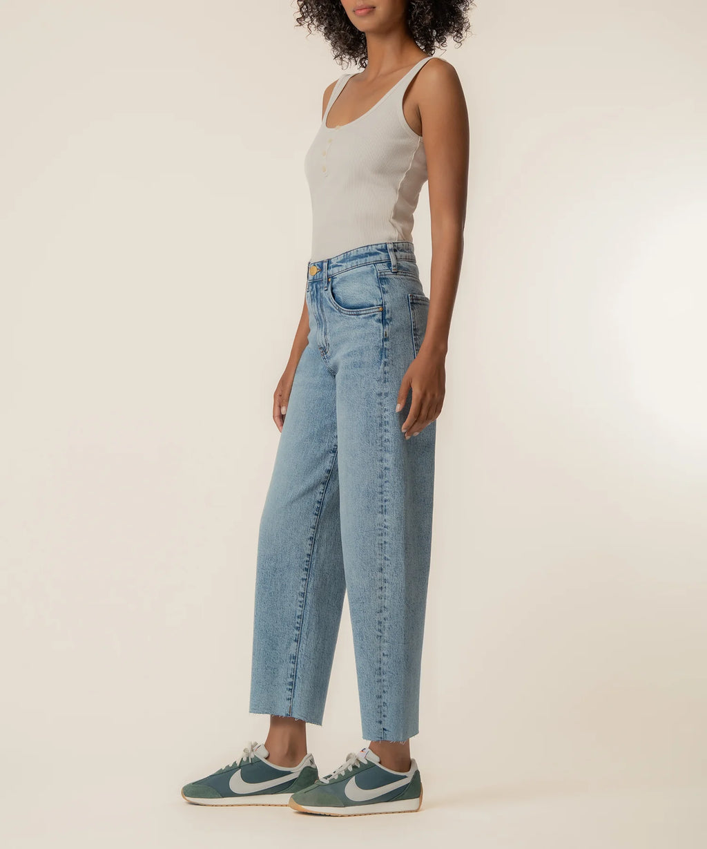 KUT Gwen High Rise Wide Leg Jean