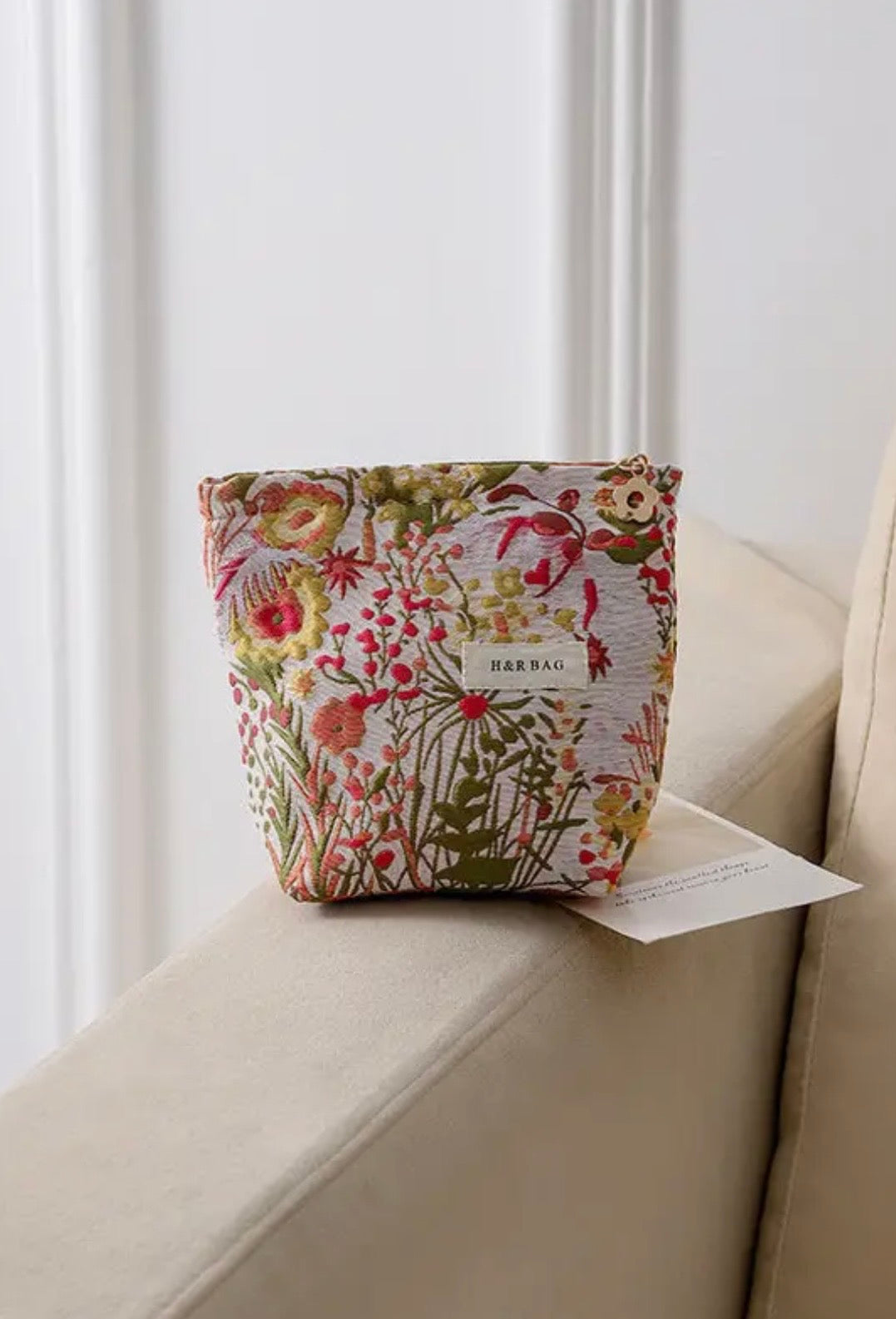 CAYA Jacquard Makeup Bag Small