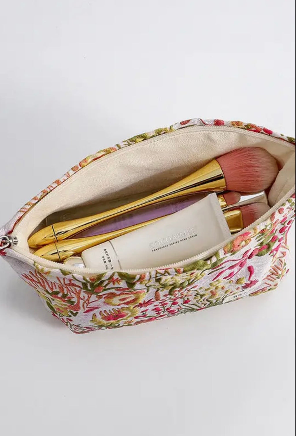 CAYA Jacquard Makeup Bag Large