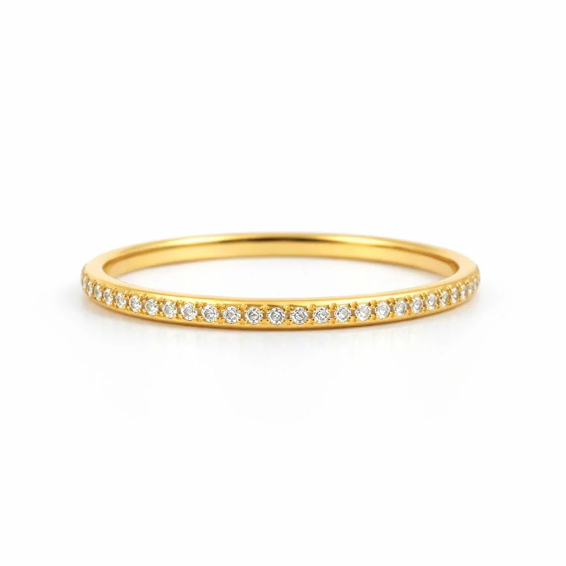 Ellie Vail Tara Dainty Eternity Band Ring