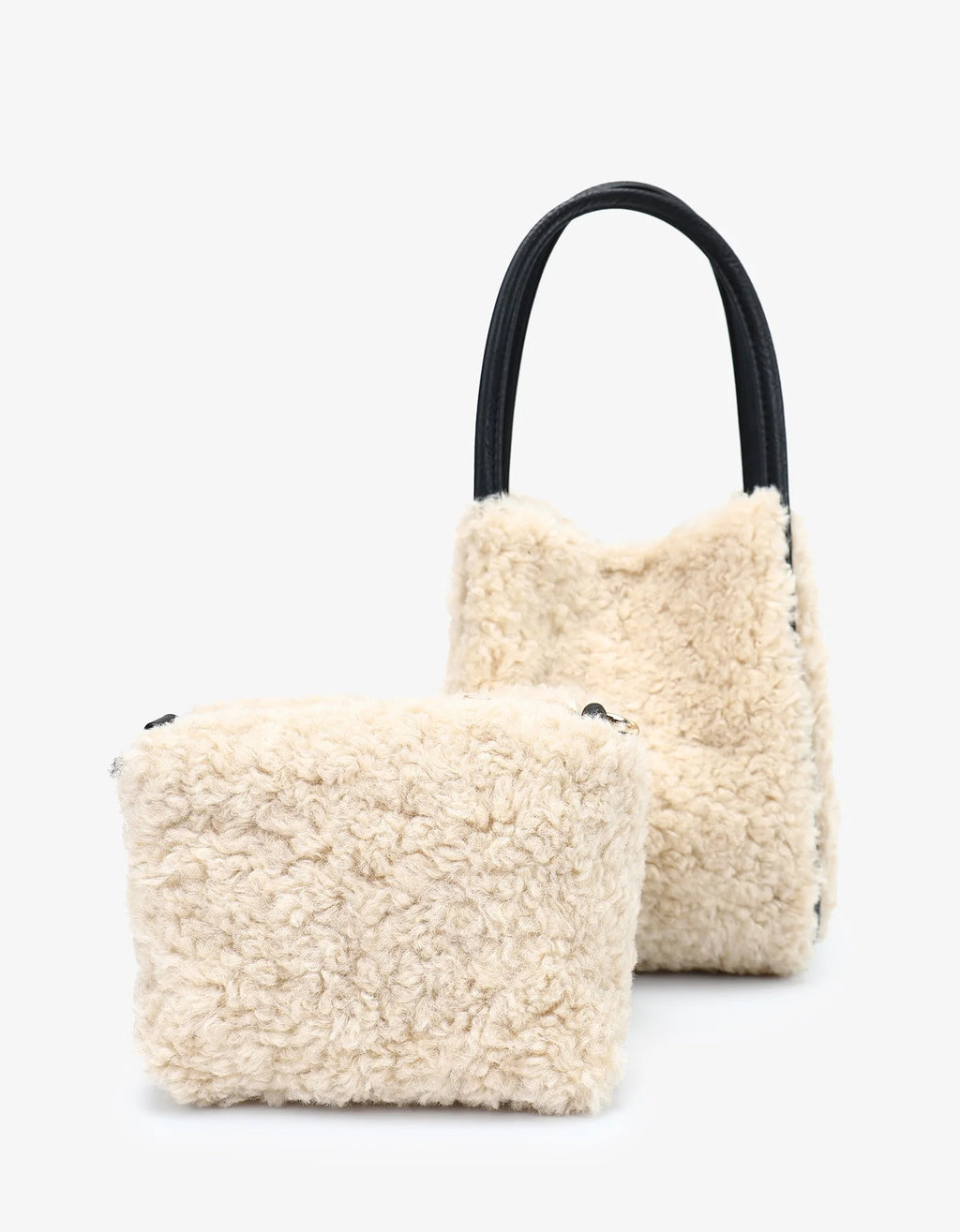 REMI/REID Hollace Mini Tote Shearling