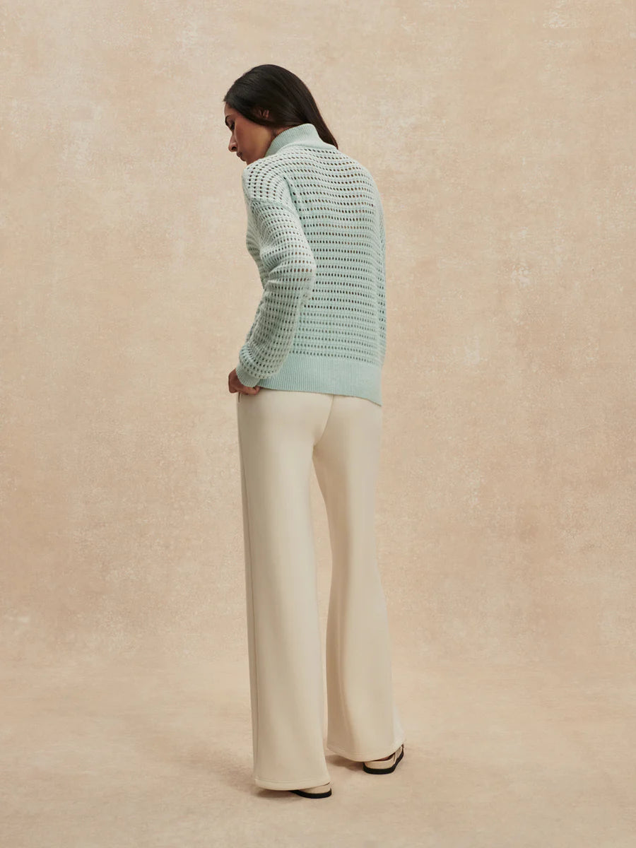 Varley Emeri Half Zip Knit Top