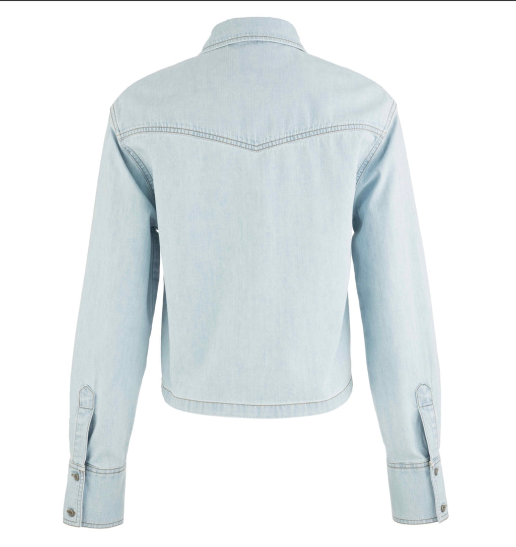 KUT Aubrey Long Sleeve Button Down Shirt