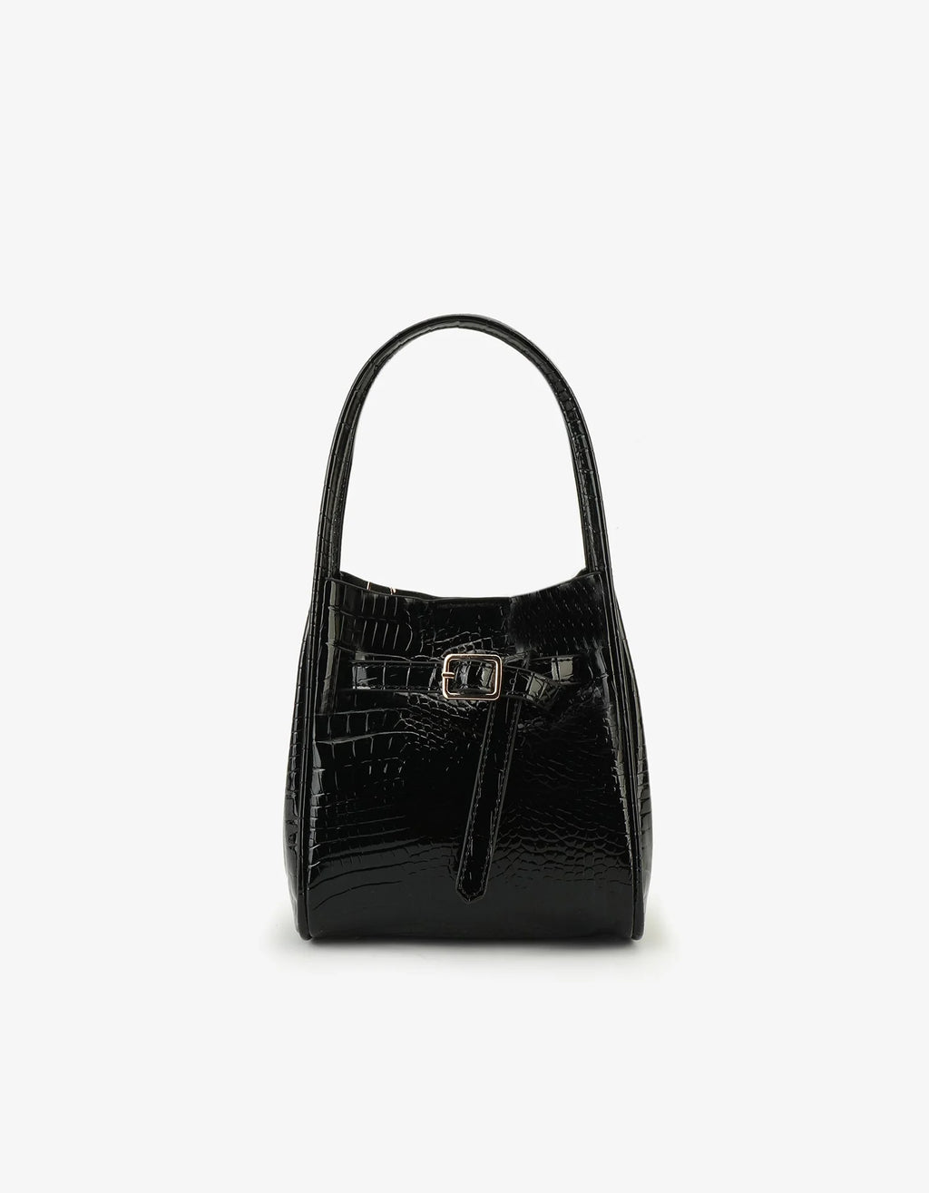 REMI/REID Mini Croc Handbag