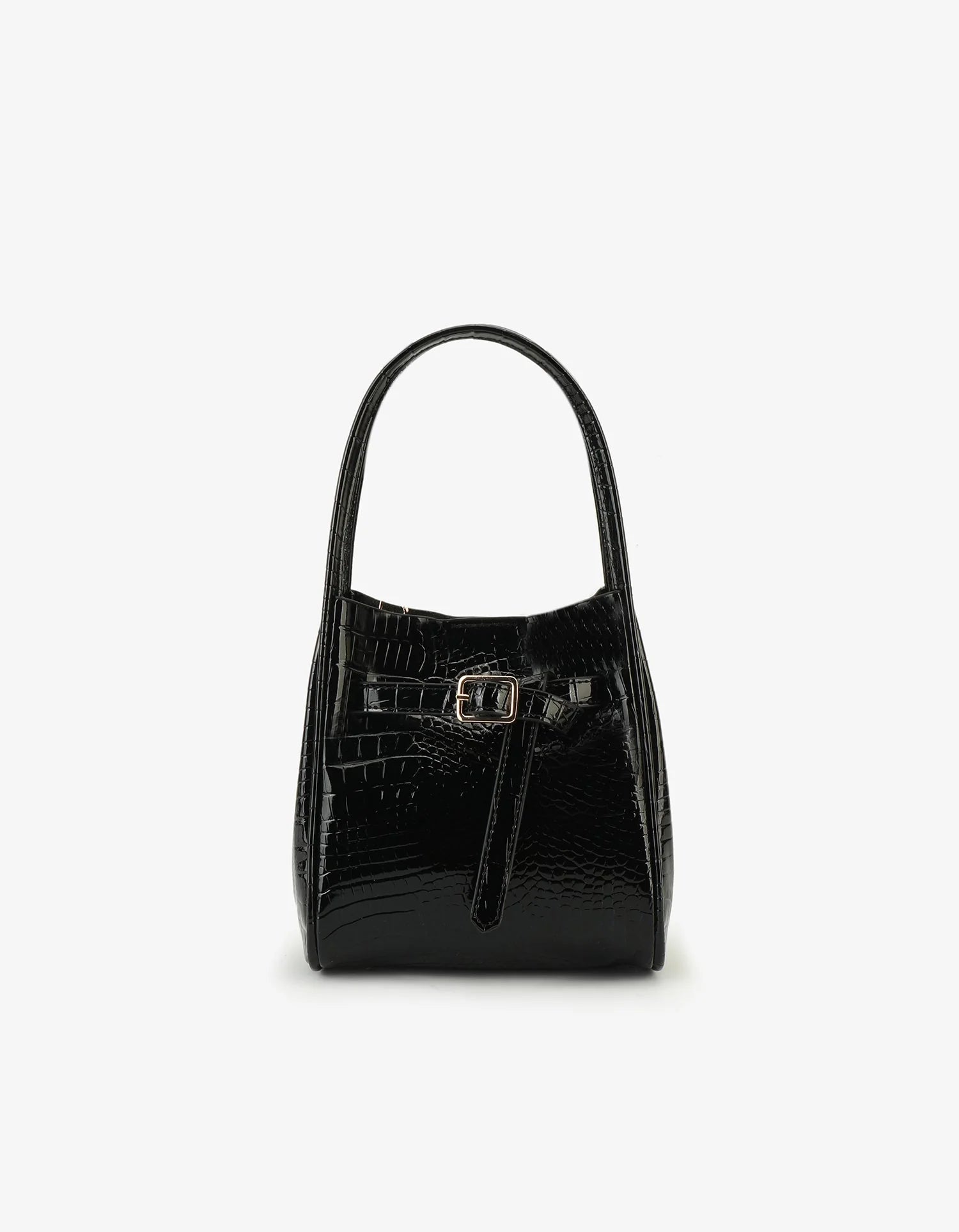 REMI/REID Mini Croc Handbag