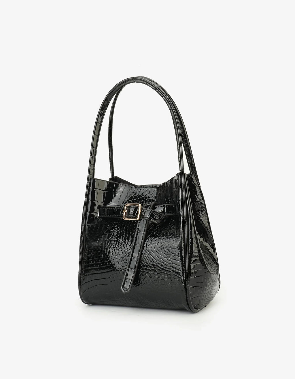 REMI/REID Mini Croc Handbag