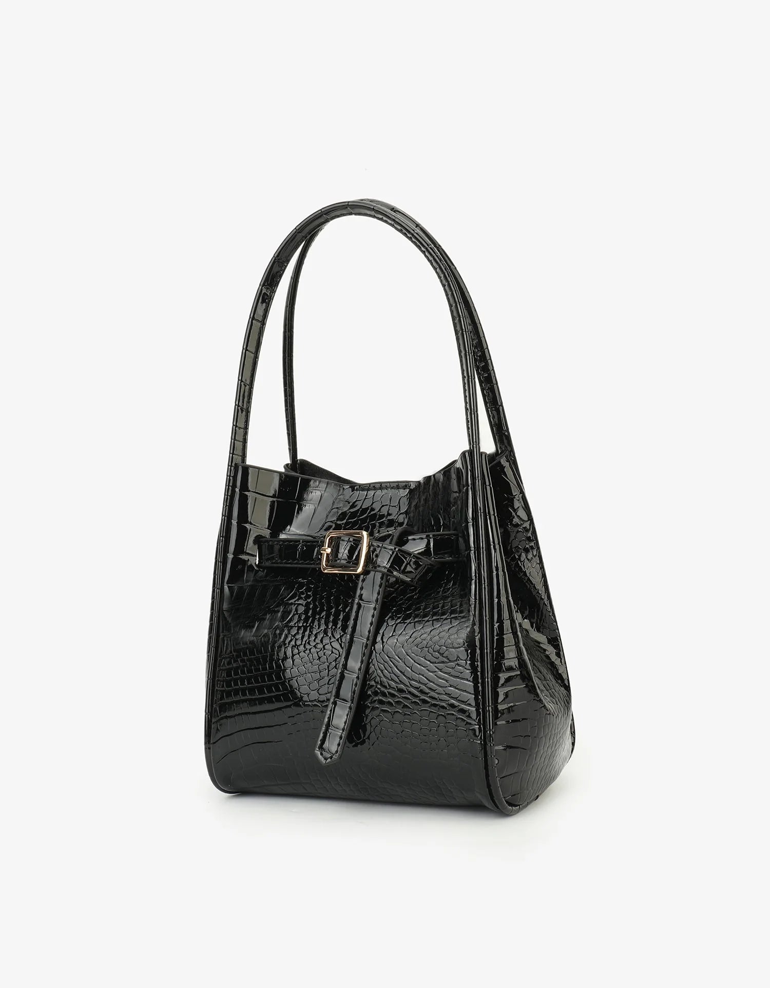 REMI/REID Mini Croc Handbag
