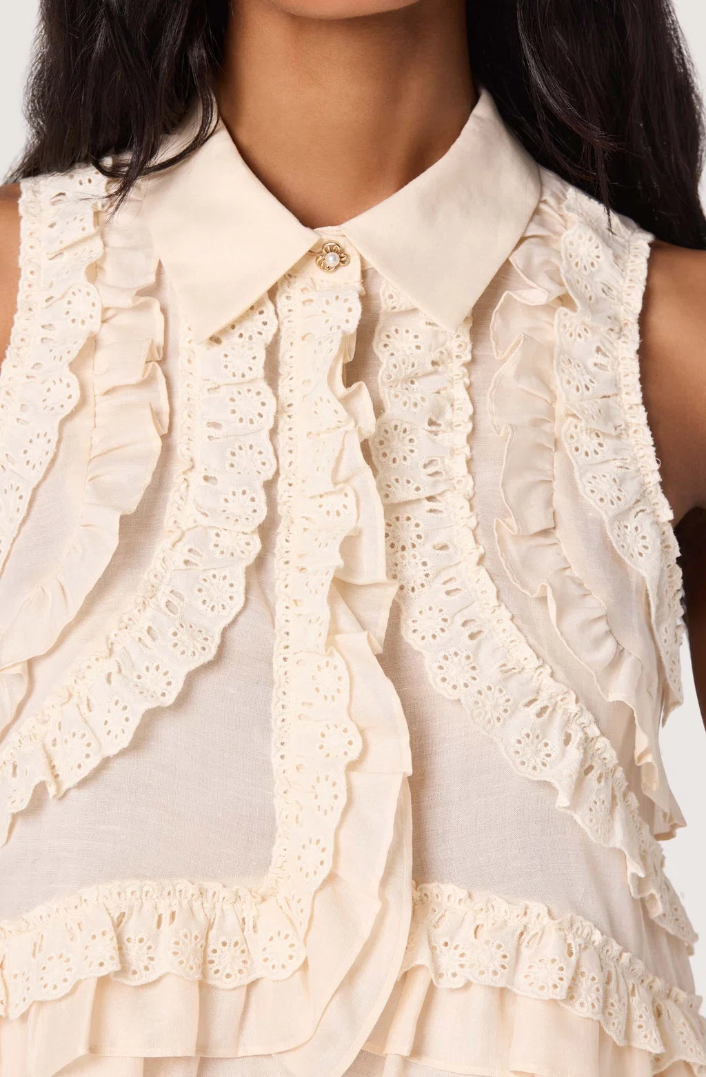 ASTR Nienna Layered Cropped Top