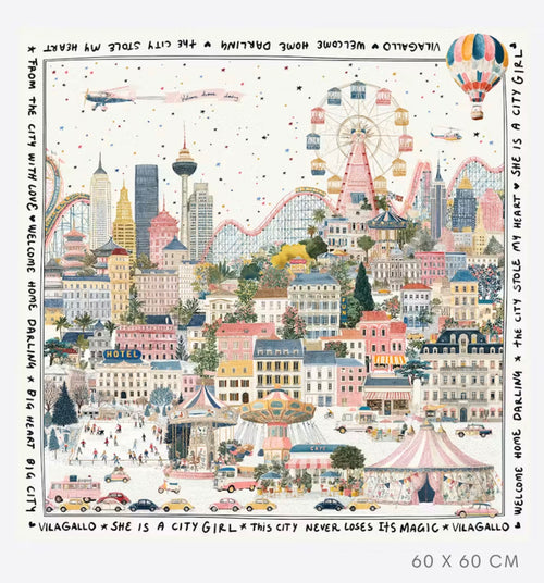 Vilagallo City Silk Scarf