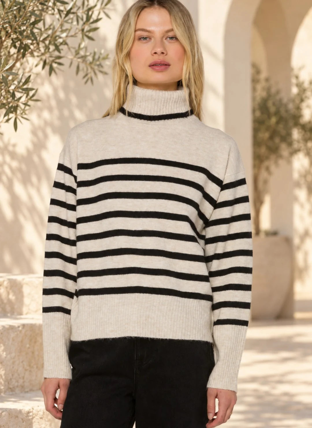 Velvet Heart Parley Stripe Sweater