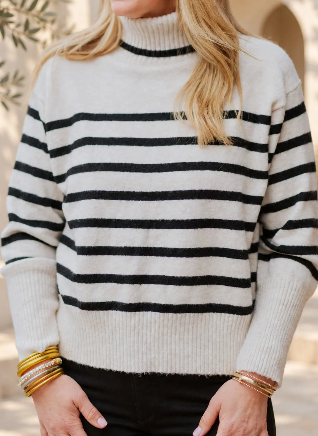 Velvet Heart Parley Stripe Sweater