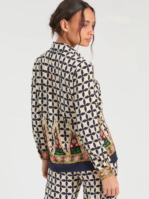 Vilagallo Geometric Shirt