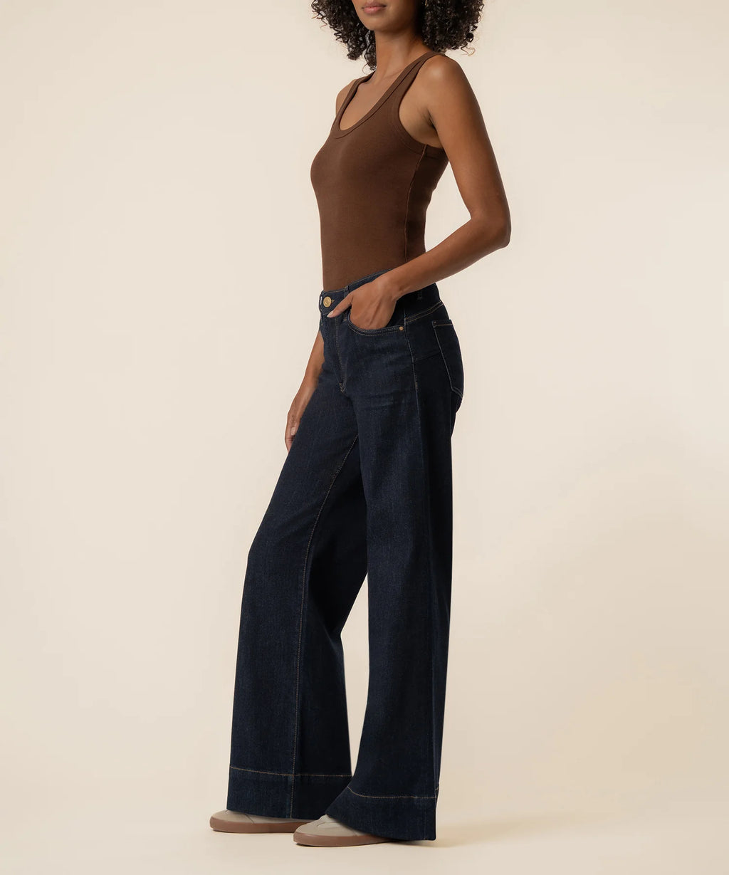 KUT Maya High Rise Jean in Amaze