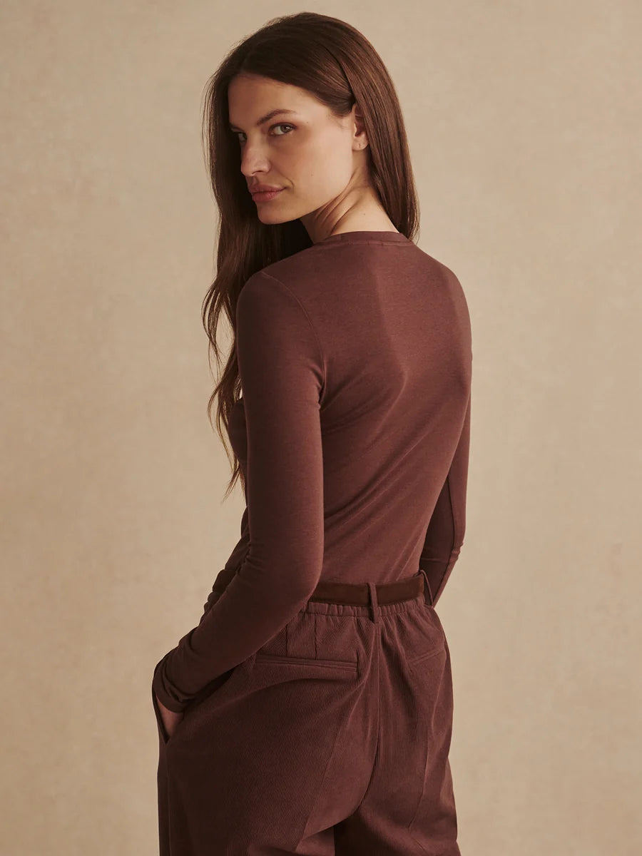 Varley Edna Long Sleeve Fitted Tee