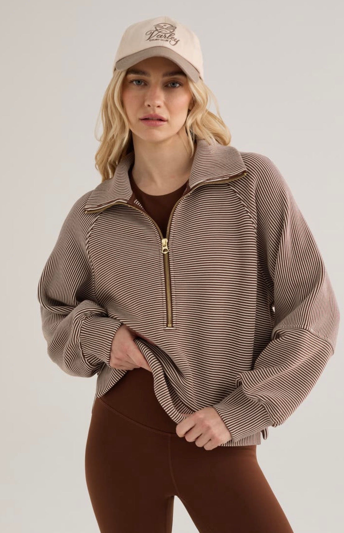 Varley Milano Half Zip Sweatshirt