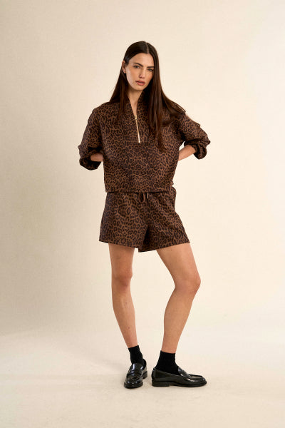 Gabrielle Colette Shorts in Leopard