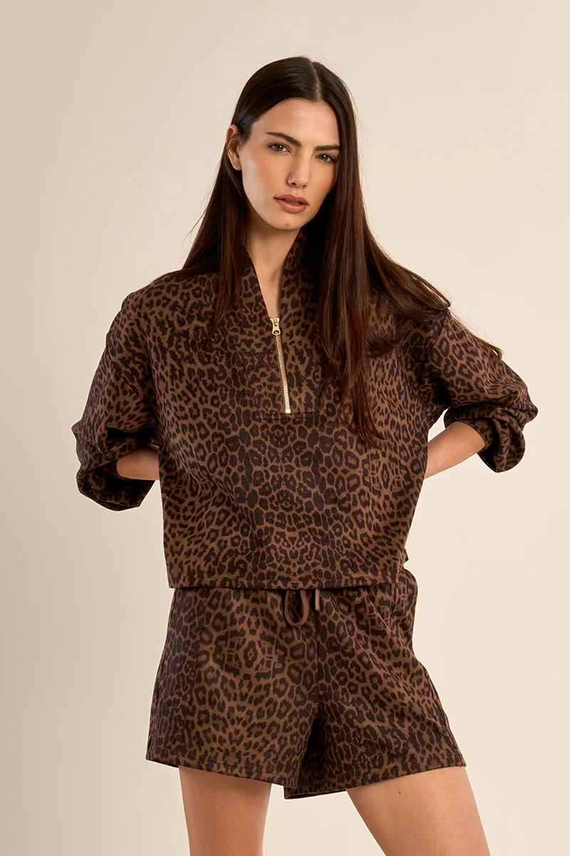 Gabrielle Colette Shorts in Leopard