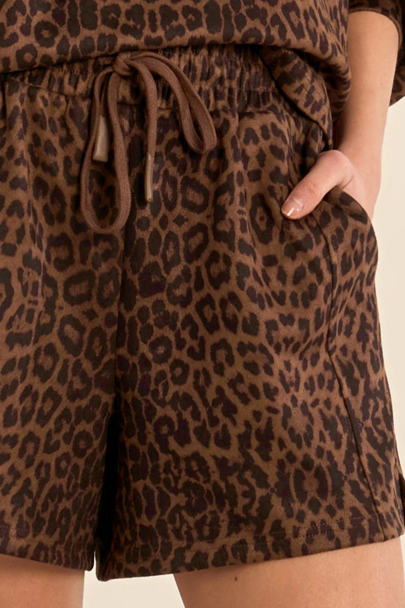 Gabrielle Colette Shorts in Leopard