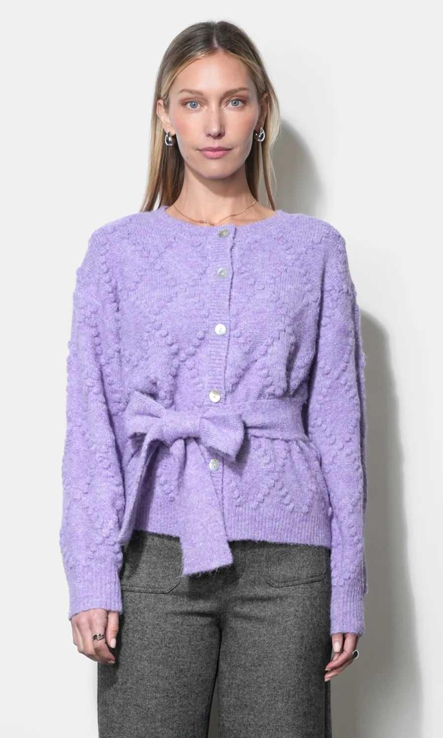 Greylin Bonnie Pom-Pom Cardigan