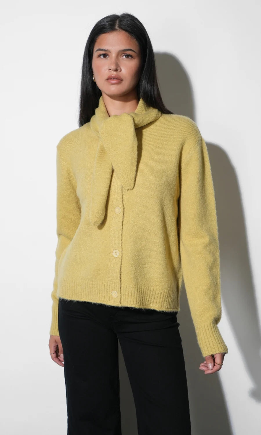Greylin Sydney Scarf Neck Cardigan