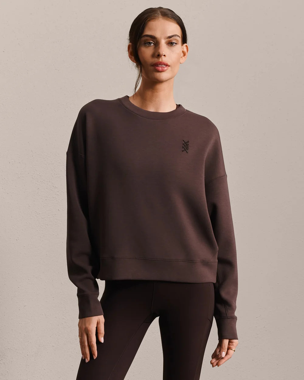Rhone DreamGlow Crew Neck Dark Espresso