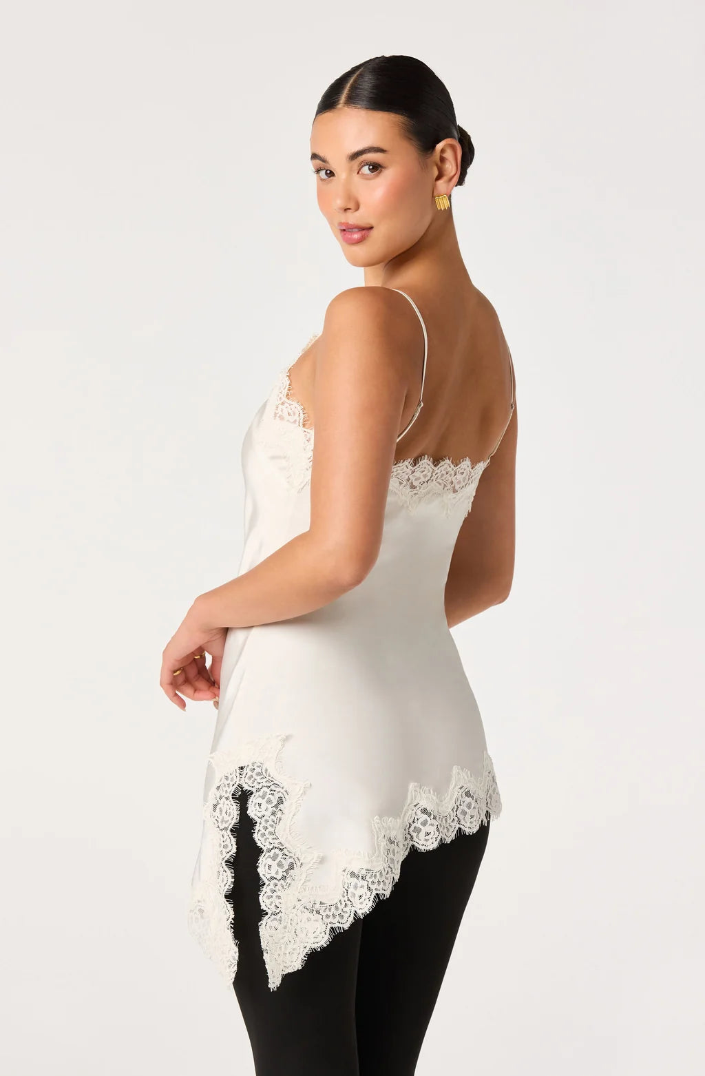 ASTR Laura Lace Top