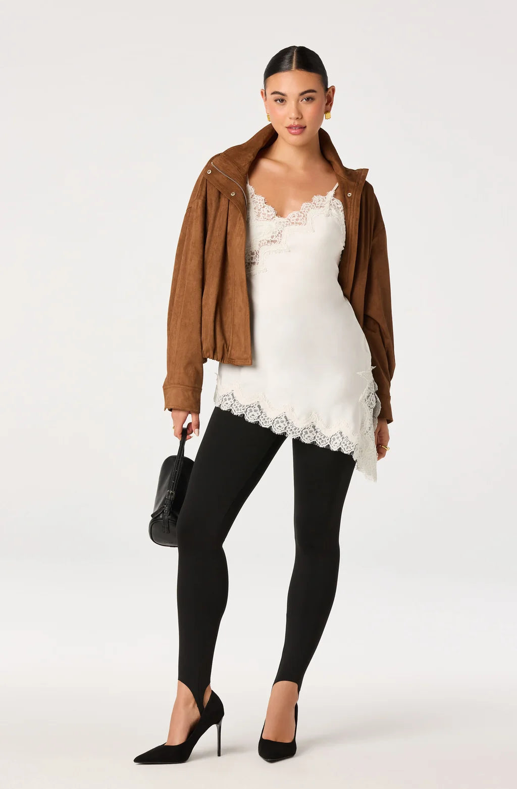 ASTR Laura Lace Top