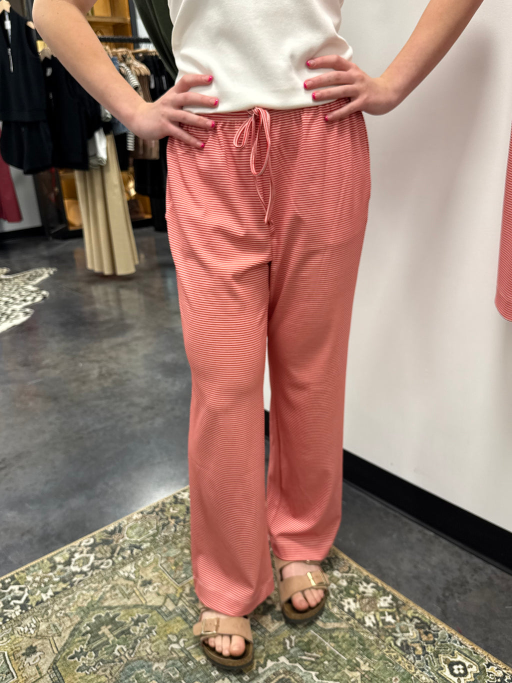 Knit Drawstring Pant