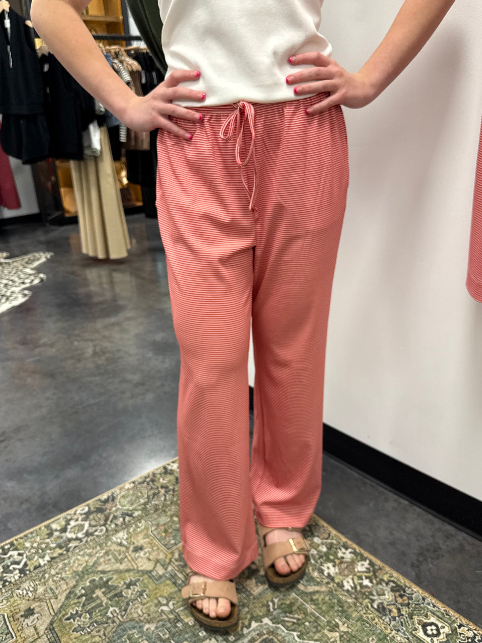 Knit Drawstring Pant