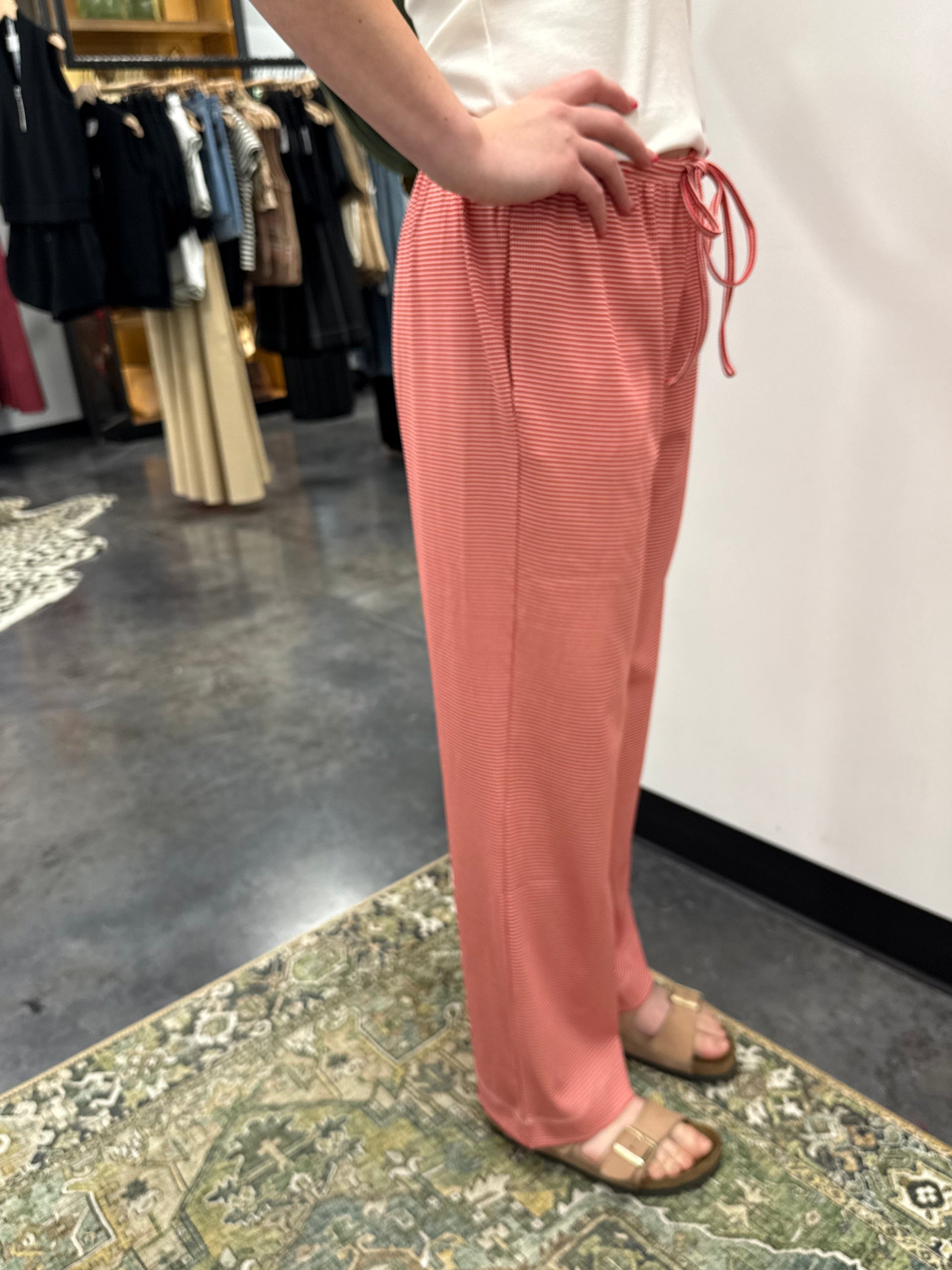 Knit Drawstring Pant