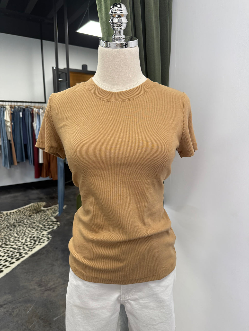 KUT Langley Ribbed Top