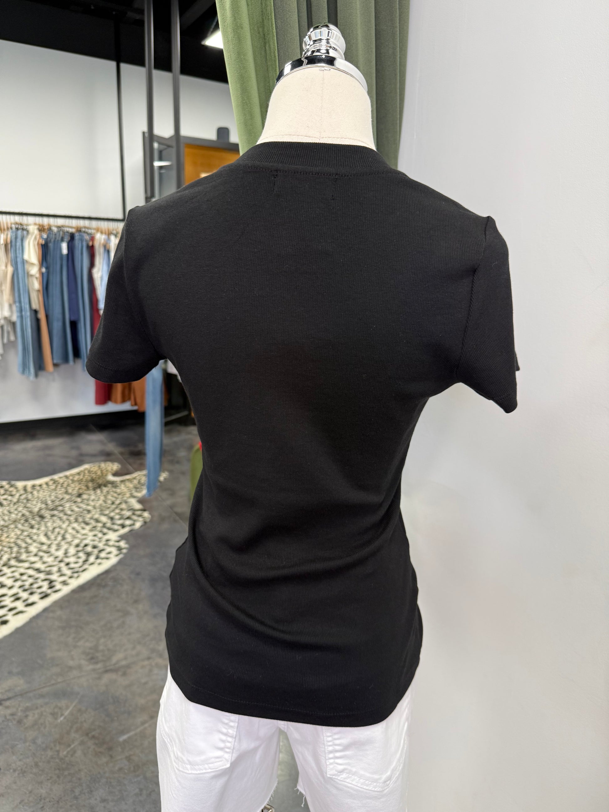 KUT Langley Ribbed Top